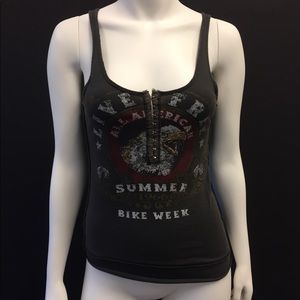 We The Free Live Free All American Bike Week Tank